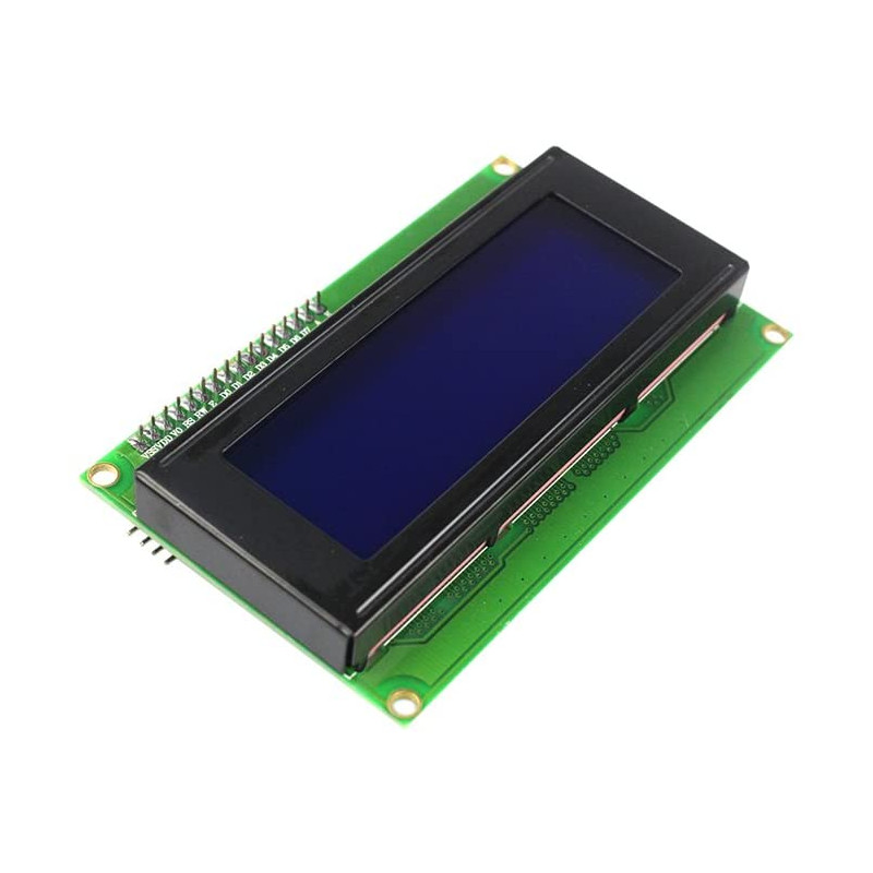 4X20 MAVİ LCD EKRAN VE IIC/12C EKRAN ARAYÜZ MODÜLÜ
