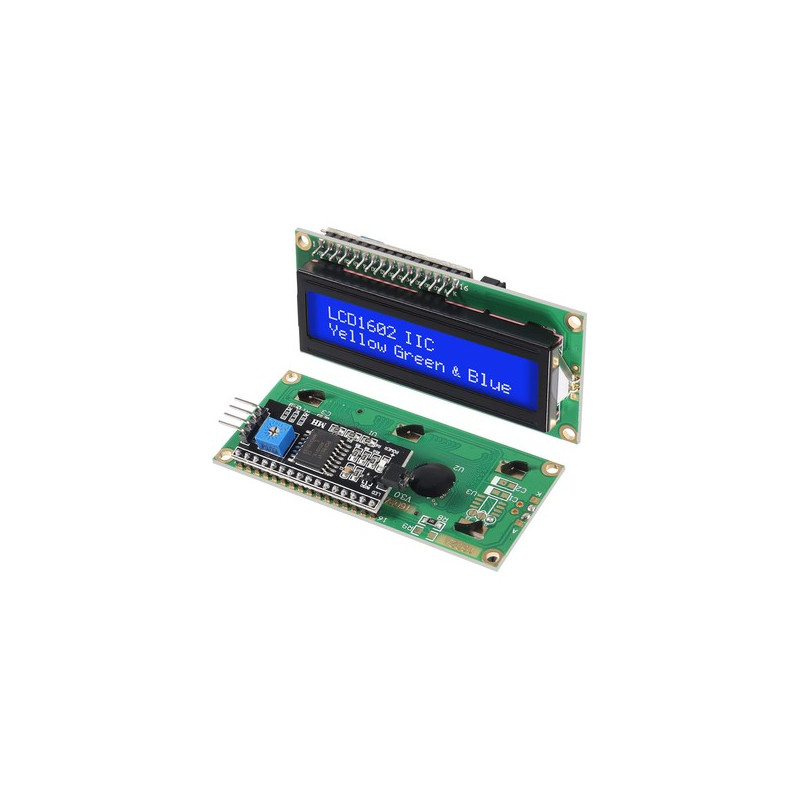 2x16 LCD MAVİ IIC/12C ARAYÜZLÜ MODÜL