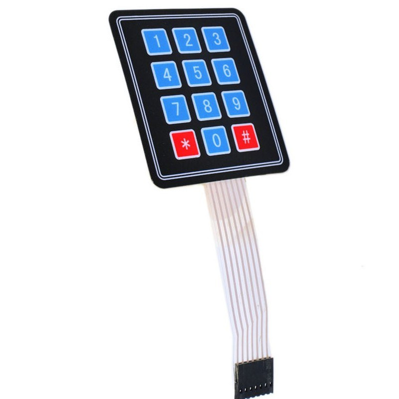 4X3 MEMBRAN TUŞ TAKIMI ( KEYPAD )