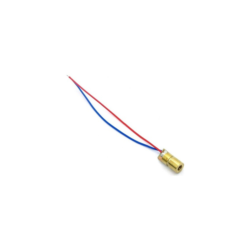 KABLOLU NOKTA LAZER MODÜLÜ METAL KAFA 3V-5V